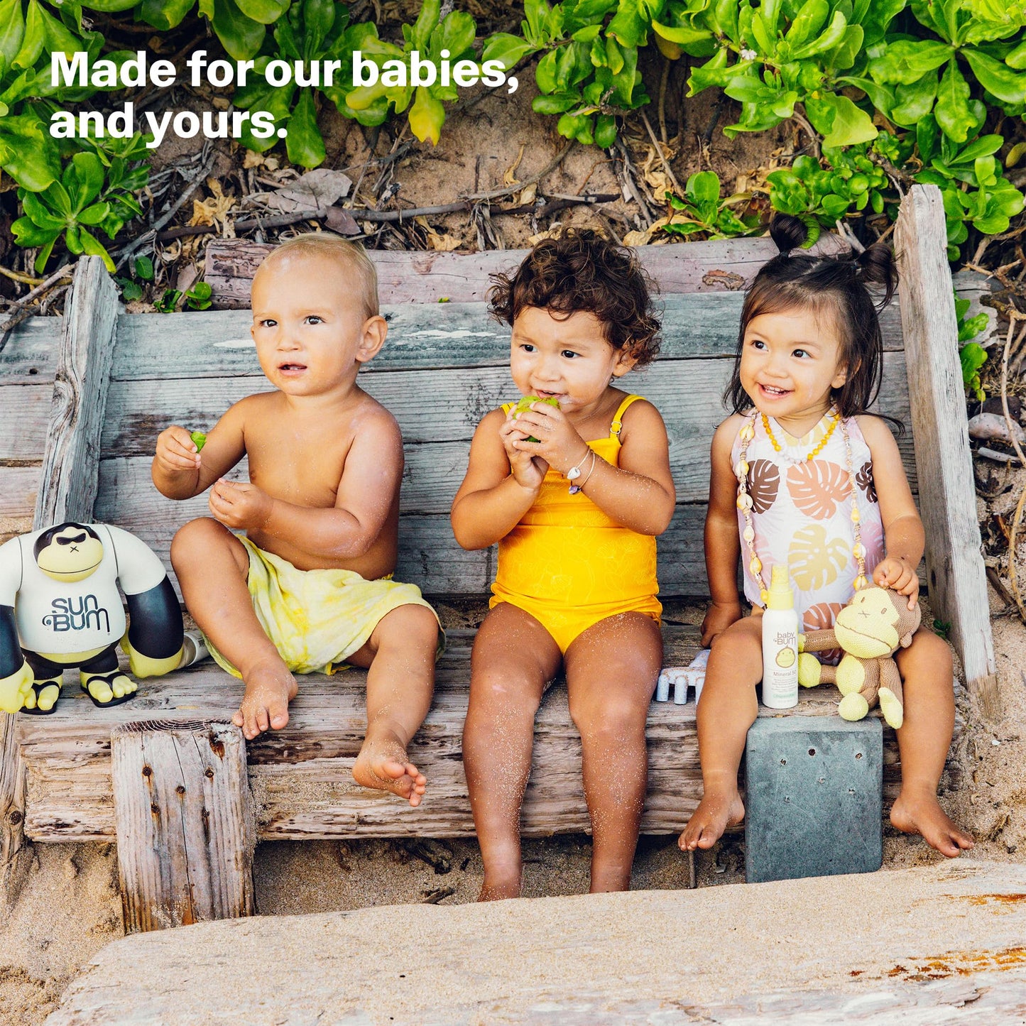 Sun Bum Baby Bum SPF 50 Sunscreen Lotion with Mineral UVA/UVB Face and Body Protection for Sensitive Skin - Fragrance Free - Travel Size - 3 FL OZ