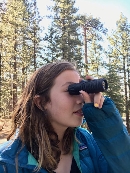 Roxant Viper Monocular Telescope – 10x25 Monoculars for Adults High Powered | Military Grade BAK4 Prism Pocket Scope | Weatherproof with Case, Wrist Strap & Smartphone Adapter