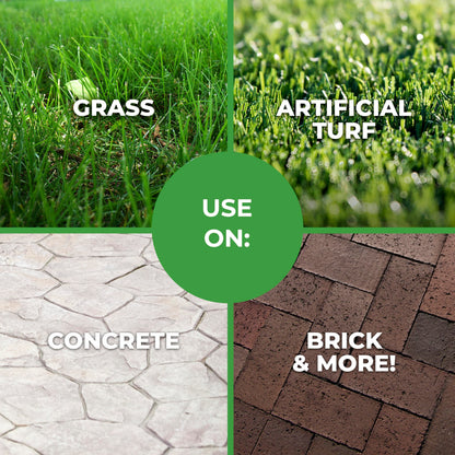 Simple Green Outdoor Odor Eliminator for Pets, Dogs, Ideal for Artificial Grass & Patio (32 oz Hose End Sprayer & 1 Gallon Refill)