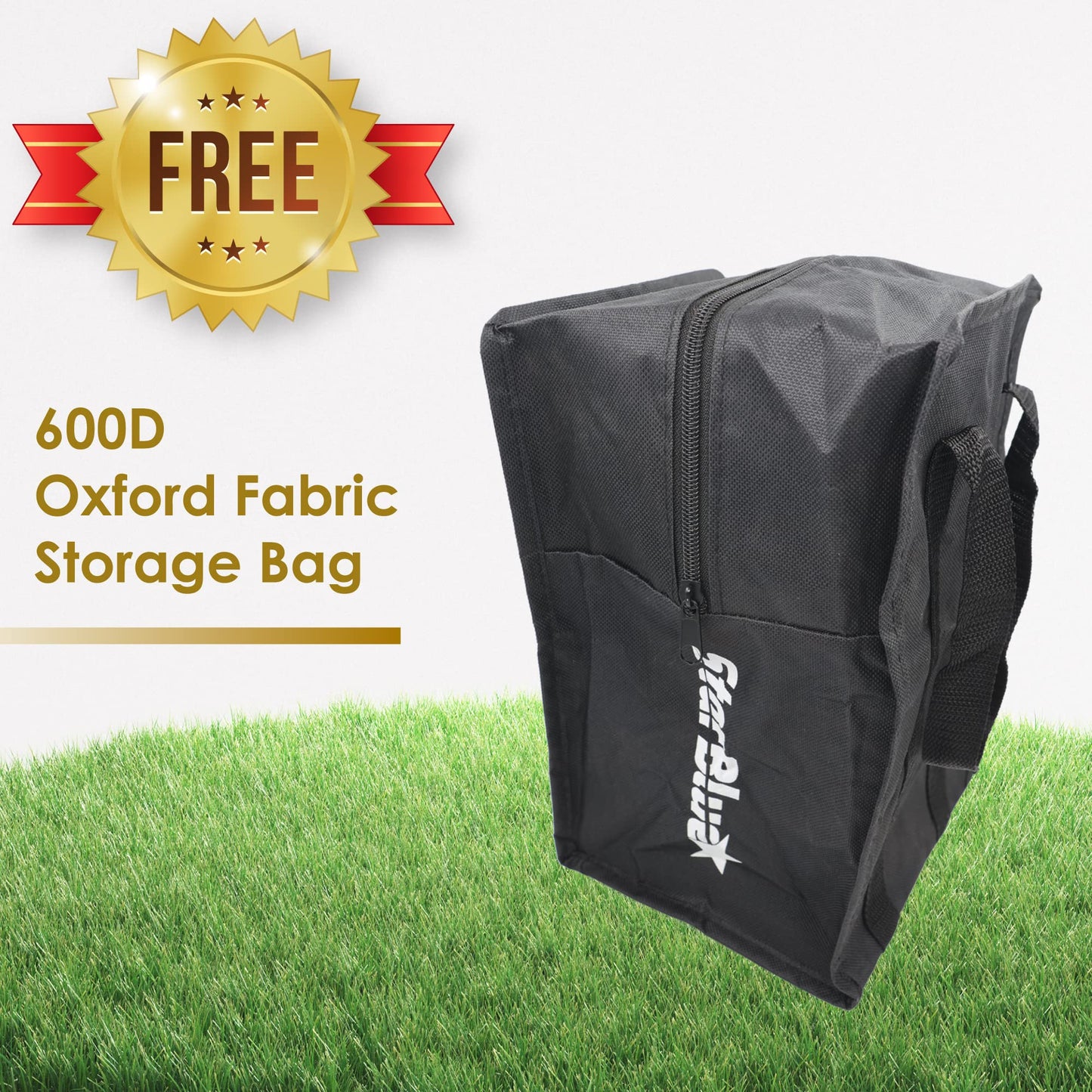 Collapsible Rocket Stove by StarBlue with FREE Carrying Bag - A Portable Wood Burning Camping Stove with Large Fuel Chamber Best for Outdoor Cooking, Camping, Picnic, BBQ, Hunting, Fishing