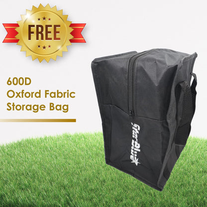 Collapsible Rocket Stove by StarBlue with FREE Carrying Bag - A Portable Wood Burning Camping Stove with Large Fuel Chamber Best for Outdoor Cooking, Camping, Picnic, BBQ, Hunting, Fishing