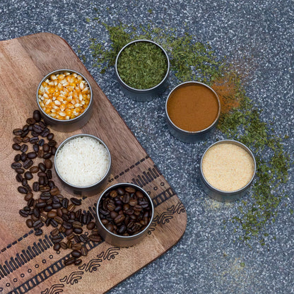 Cornucopia Brands 4-Ounce Metal Tins/Candle Tins (24-Pack); Round Containers w/Slip-On Lids for Party Favors, Candle Making, Spices, Gifts