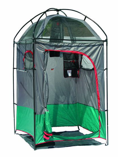 Texsport Portable Outdoor Camping Shower Privacy Shelter Changing Room, Gray, 1 Count (Pack of 1)