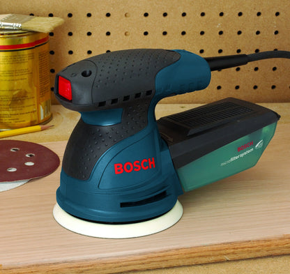 BOSCH ROS10 5 Inch 120 Volt 5 Inch Single-Speed Palm Random Orbit Sander, Polisher