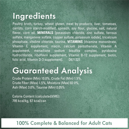 Purina Fancy Feast Wet Cat Food, Medleys Tender Turkey Primavera With Tomatoes, Carrots and Spinach in Broth - (Pack of 24) 3 oz. Cans
