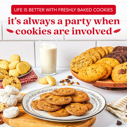 David's Cookies 2lbs Assorted Flavors Fresh Baked Cookies - Handmade and Gourmet Cookies - Delectable and Made with Premium Ingredients - Cookie Gift Basket - Great Gift For All Occasions