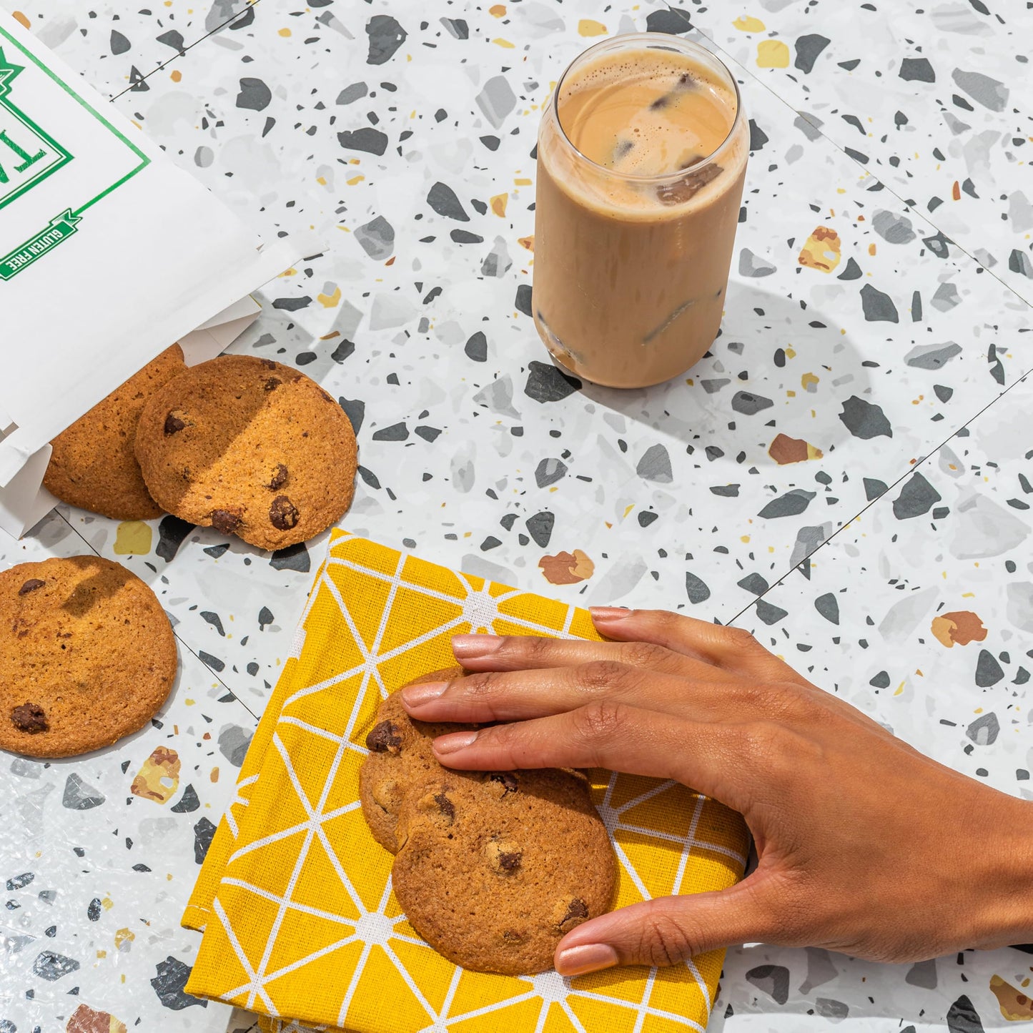 Tate's Bake Shop Gluten Free Cookies Variety Pack, Lemon, Ginger Zinger and Chocolate Chip Cookies, 4-7 oz Bags