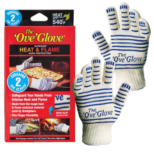 The Ove Glove - Superior Heat & Flame Hand Protection - 2 Pack Glove