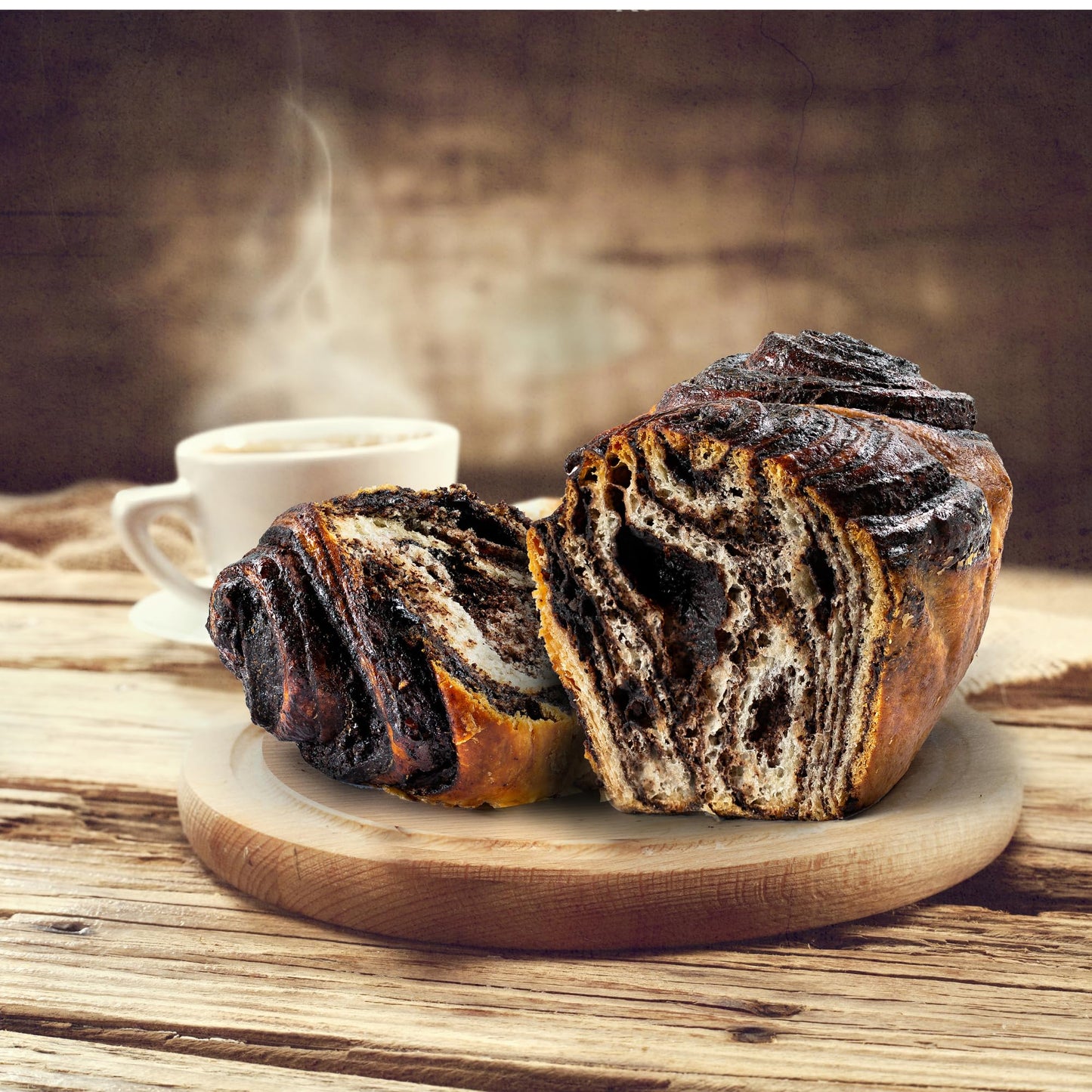 Chocolate Babka | Mothers Day Gifts for Mom Gourmet Food Baskets | Cakes Bakery Fresh | Kosher, Dairy Free, Nut Free | Stern’s Bakery