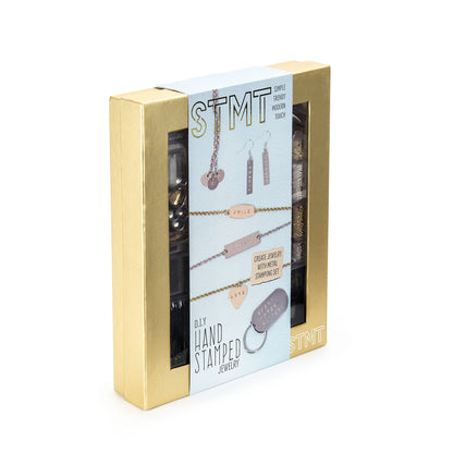 STMT D.I.Y. Hand Stamped , DIY Personalized Stamp Jewelry, Great Teenage Birthday Gift, Unique Handmade Jewelry & Name Plates, Bead Kits for Kids, Teens & Adults Ages 14+