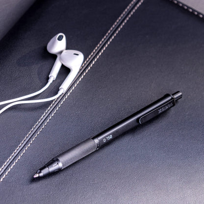 Zebra Pen G-750 and M-701 Retractable Gel Pen/Pencil Gift Set, Premium Metal Barrel, Medium/Fine Point, 0.7mm, 2-Pack (10512)