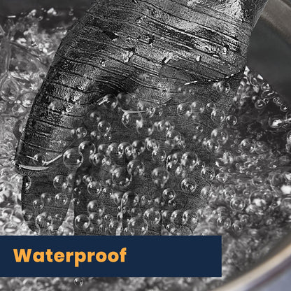 GEEKHOM 18-Inch Heat Resistant Gloves 932°F for BBQ Grilling, Waterproof Long Sleeve Anti-Slip Cooking Gloves – Textured Grip Protection