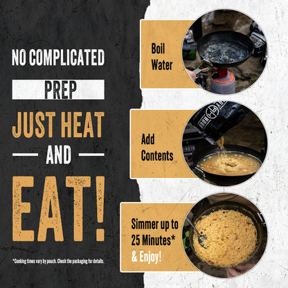 Ready Hour 120 Serving Entree Bucket-Freeze Dried Emergency Food Supply-Survival Meals with Long Shelf Life-Prepper Essentials for Disaster, Camping, Hiking, or Outdoor Use