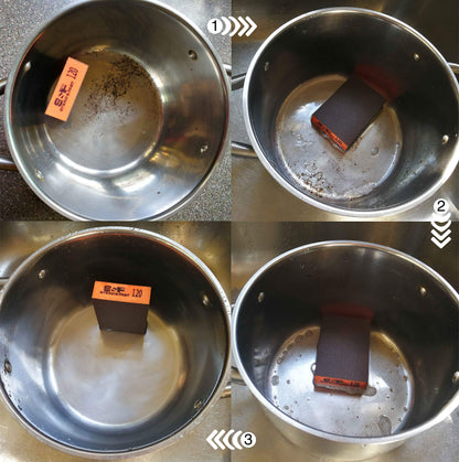 Sanding Sponge, 60 80 120 220 Coarse Medium Fine Grit Sanding Block, Sander Sponges for Drywall Metal, Sandpaper Sponge Sanding Blocks for Wood 4 Pcs by S&F STEAD & FAST