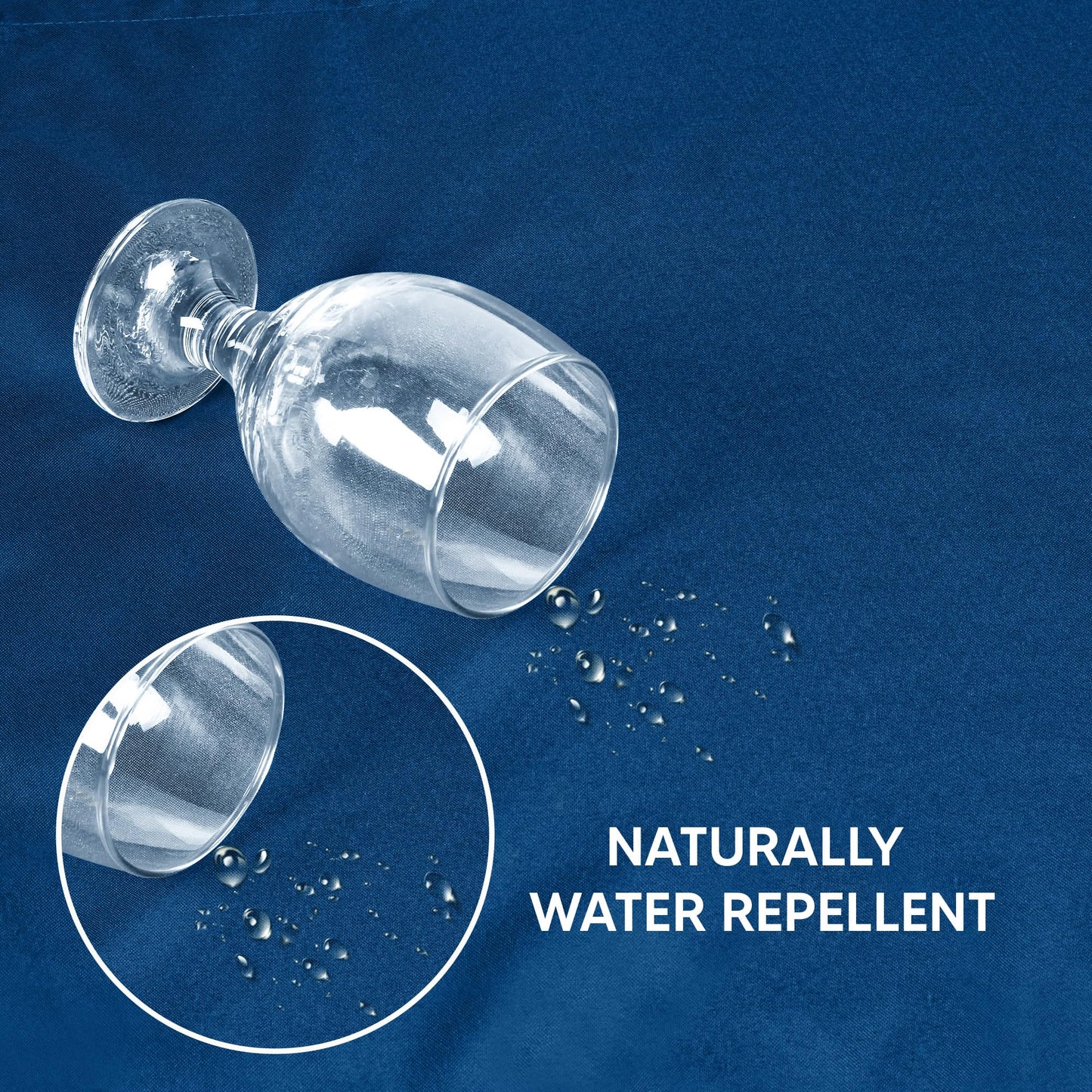 Utopia Kitchen 2 Pack 6 Foot Rectangle Table Cloth [60x102 Inches, Royal Blue] Stain and Wrinkle Resistant Tablecloth Washable Polyester Cover for Dining, Buffet Parties, Picnic and Weddings