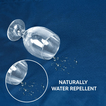 Utopia Kitchen 2 Pack 6 Foot Rectangle Table Cloth [60x102 Inches, Royal Blue] Stain and Wrinkle Resistant Tablecloth Washable Polyester Cover for Dining, Buffet Parties, Picnic and Weddings