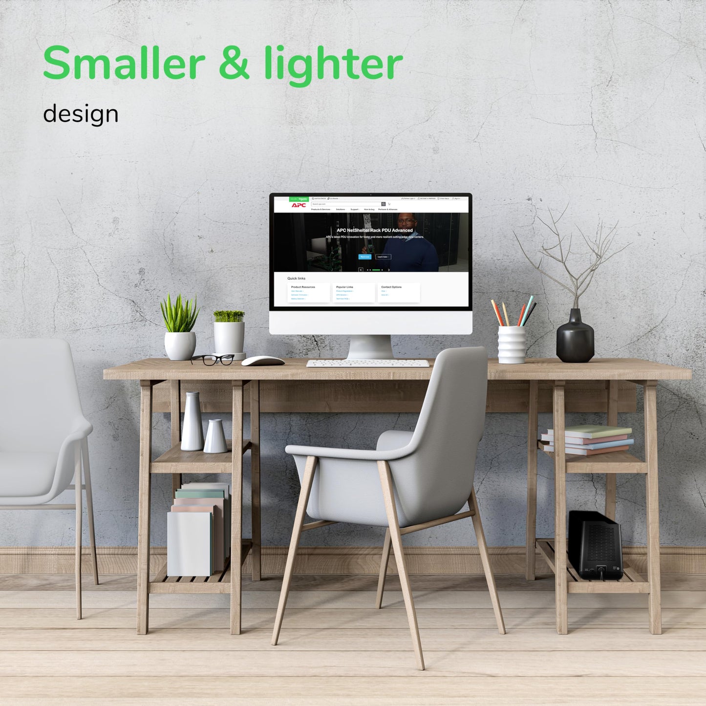 APC UPS Battery Backup and Surge Protector, 600VA/330 Watts Backup Battery Power Supply, BE600M1 Back-UPS with USB Charger Port