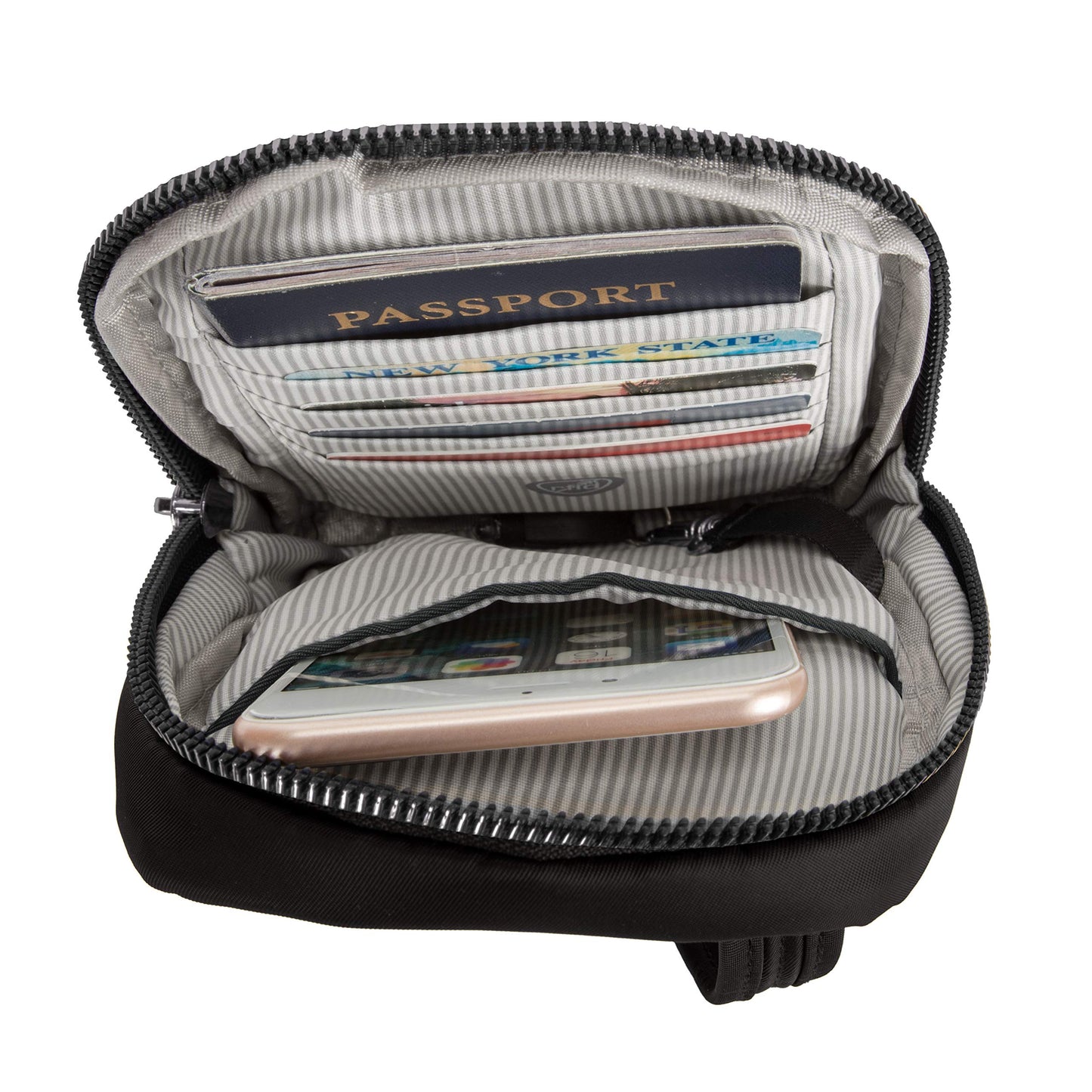 Travelon Anti-Theft Tailored Crossbody Phone Pouch