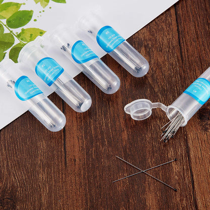 WILLBOND Stainless Steel Insect Pins Kit Specimen Entomology Pins Butterfly Collections Variety Pack for School Entomology Display Butterfly Collectors(500 Pieces,5 Sizes)