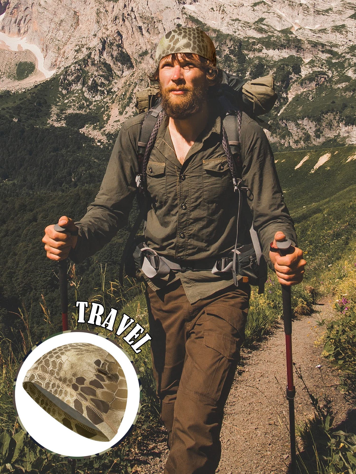 SATINIOR 6 Pcs Cooling Skull Cap Helmet Liner Sweat Wicking Cap Hard Hat Liner for Men Women Sports Cycling Running(Cool Patterns)