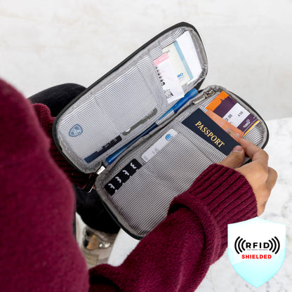 Travelon RFID Blocking Family Passport Wallet