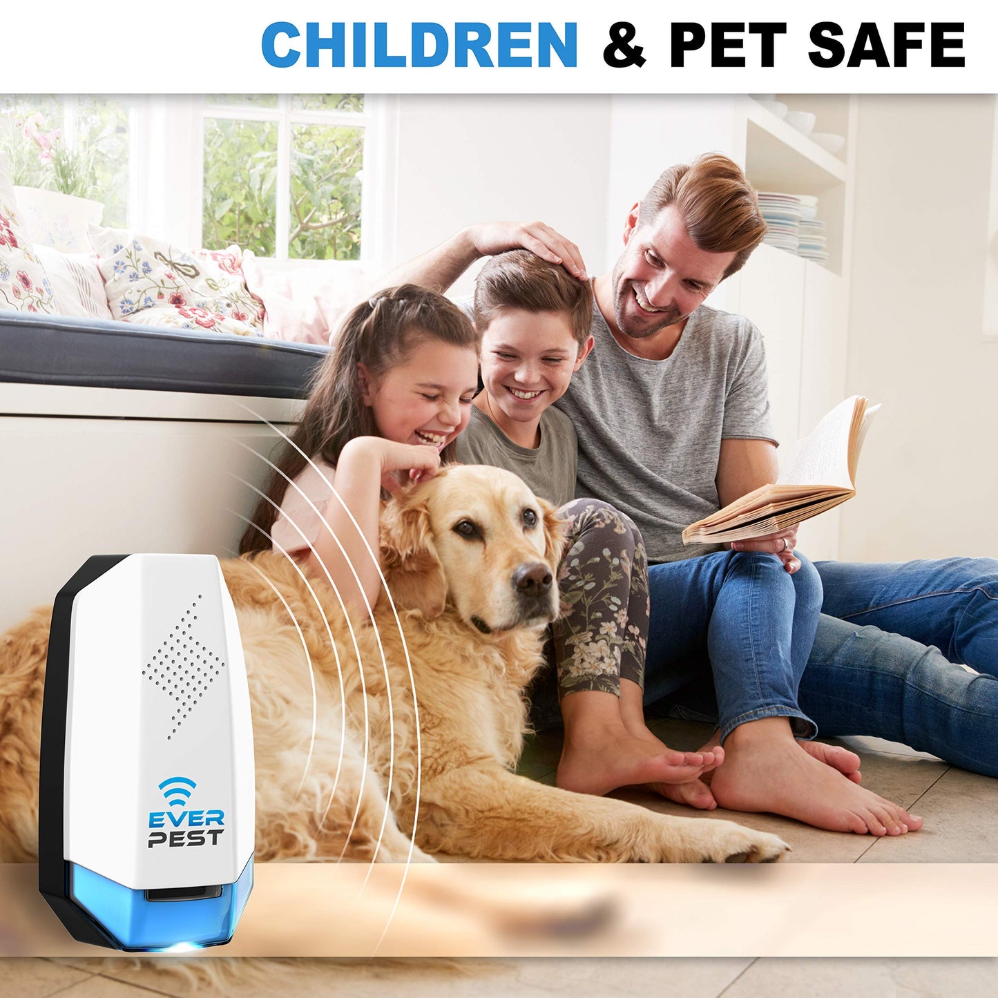 Ultrasonic Pest Repeller Control Plug in 2 Pack- Electronic Insect Defender - Roach Bed Bug Mouse Mosquito - Indoor Reject - for Cockroach Ants Mice Fly Rat Bedbug Model UD9284