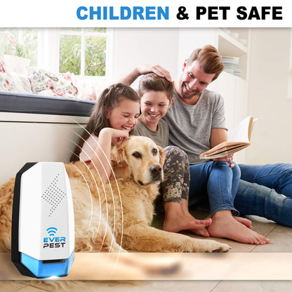 Ultrasonic Pest Repeller Control Plug in 2 Pack- Electronic Insect Defender - Roach Bed Bug Mouse Mosquito - Indoor Reject - for Cockroach Ants Mice Fly Rat Bedbug Model UD9284