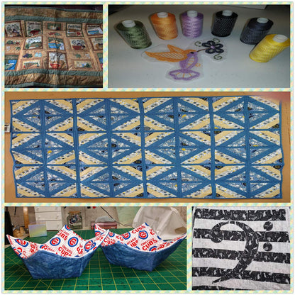 Simthread 12 Colors All Purposes Cotton Quilting Thread for Piecing Sewing Appliqué Embroidery etc