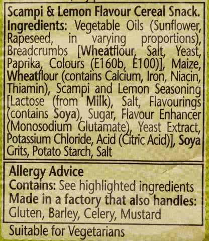 Smiths Bacon and Scampi Fries Savoury Snacks Selection Box (36 Single Bags)