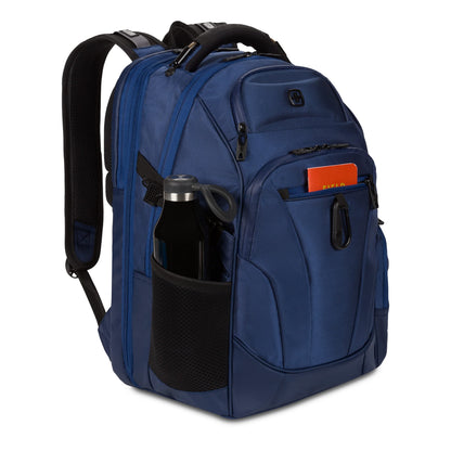 SwissGear Endure ScanSmart Laptop Backpack, Navy Ballistic, 17.75-Inch