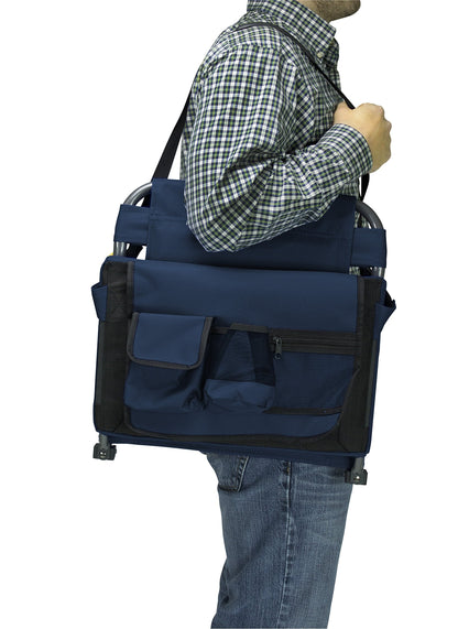 GCI Outdoor BleacherBack Lumbar Stadium Seat With Padded Backrest