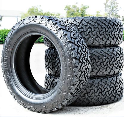 Venom Power Terra Hunter X/T XT All-Terrain Mud Light Truck Radial Tire-LT285/55R20 285/55/20 285/55-20 122/119S Load Range E LRE 10-Ply BSW Black Side Wall