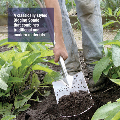 Spear & Jackson 4450DS Traditional Stainless Steel Digging Spade