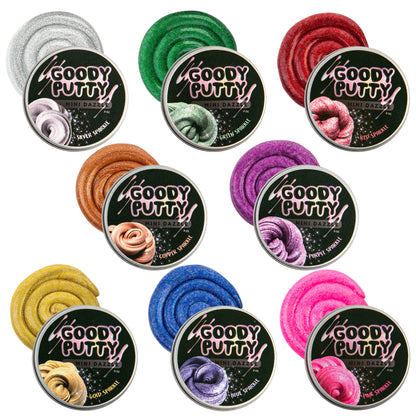 Dazzle Putty Toy Goody Putty Mini Tins 8 Pack