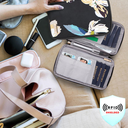 Travelon RFID Blocking Family Passport Wallet