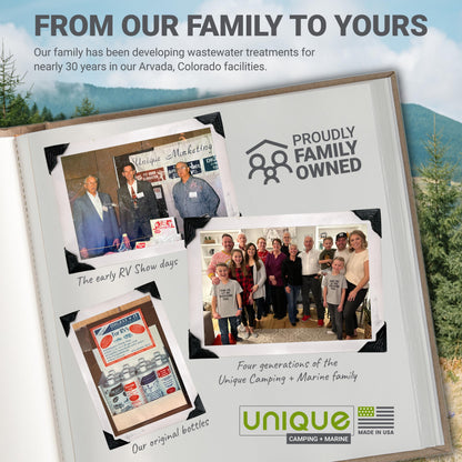 Unique RV Digest-It Ultra - 32 Super Concentrated RV Toilet Treatments - Eliminates Smells and Liquifies Waste, Easy-Measure Extra-Strength Bio-Enzymatic Holding Tank Treatment (32 oz)