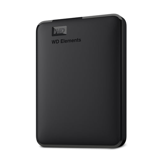 WD 5TB Elements Portable External Hard Drive for Windows, USB 3.2 Gen 1/USB 3.0 for PC & Mac, Plug and Play Ready - WDBU6Y0050BBK-WESN