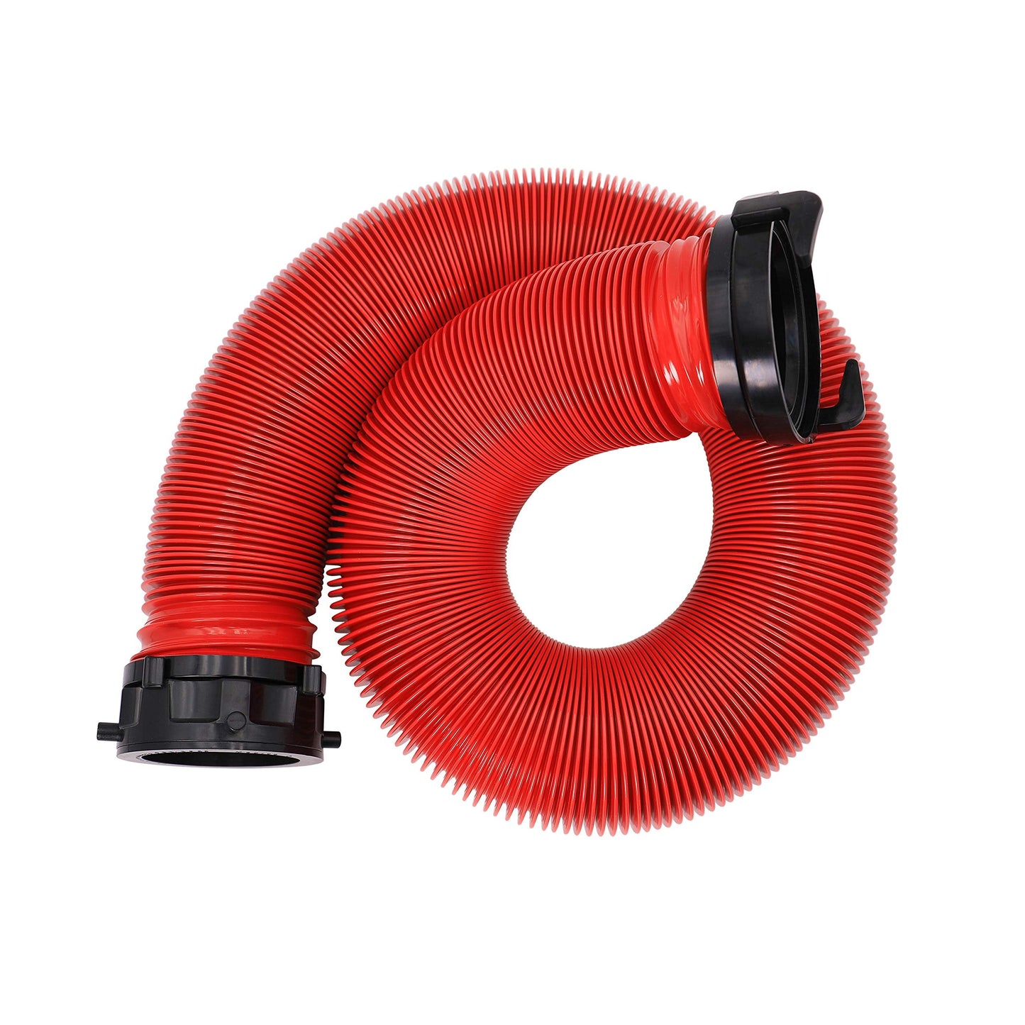 Valterra D04-0113 EZ Coupler 10' RV Extension Hose, Red