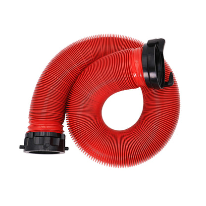 Valterra D04-0113 EZ Coupler 10' RV Extension Hose, Red