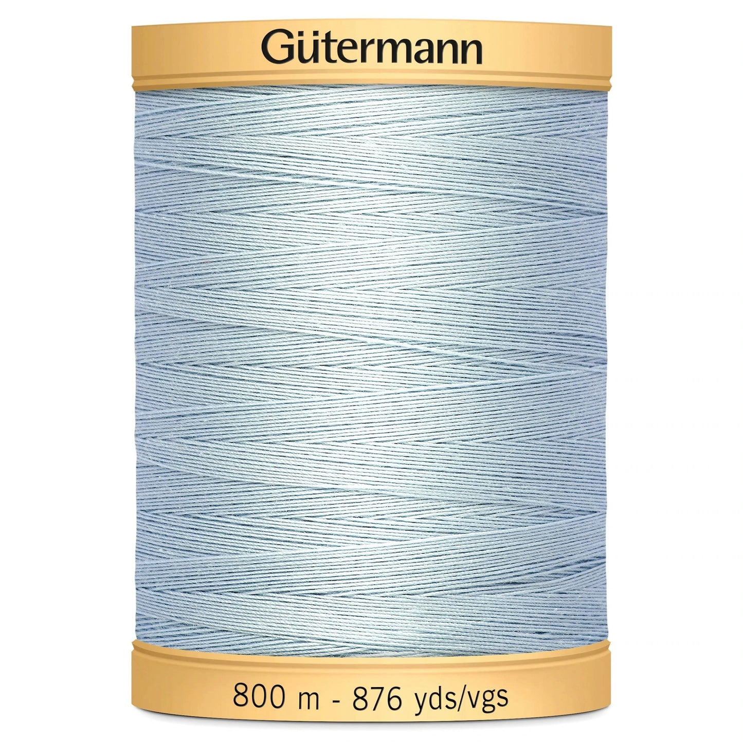 Gutermann Natural Cotton Thread Solids 876yd, Powder Blue