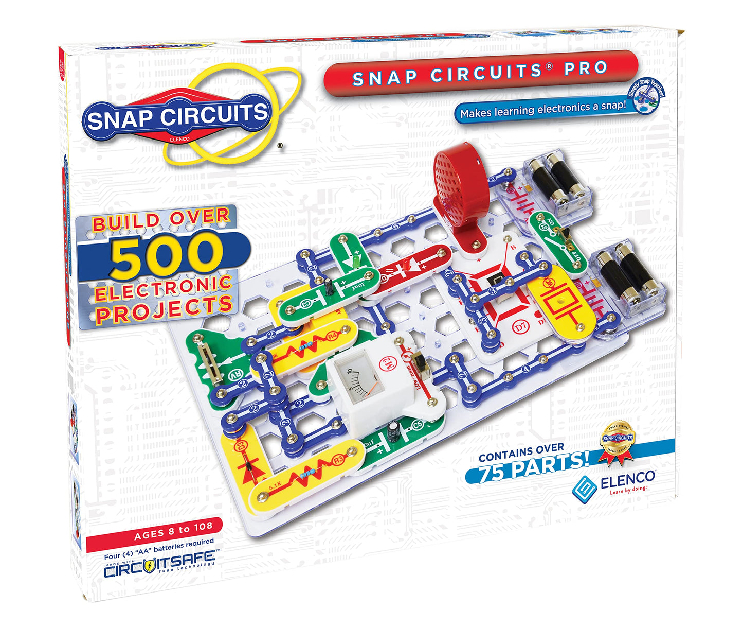 Snap Circuits Elenco Snap Circuits Pro 500 in 1 Electronics Exploration Kit