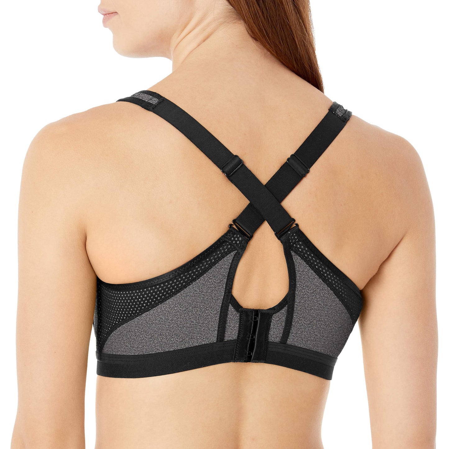 Wacoal Women's Sport Convertible Underwire Bra, Grey Heather, 38D