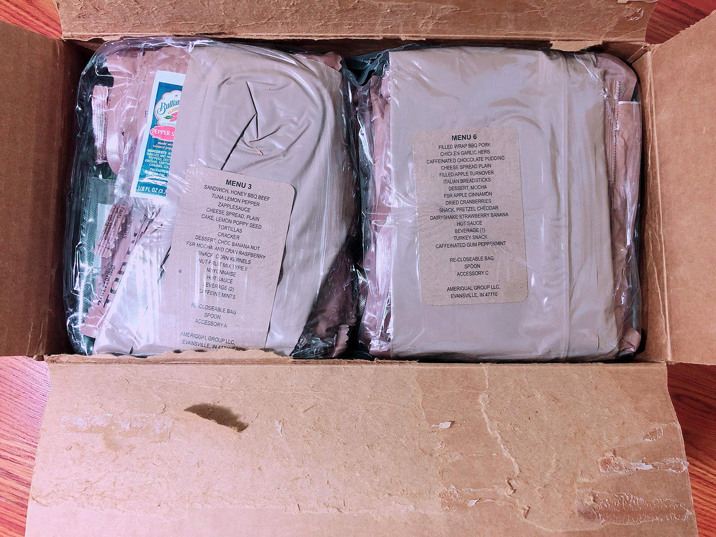 FIRST STRIKE RATIONS (MRE X 3)