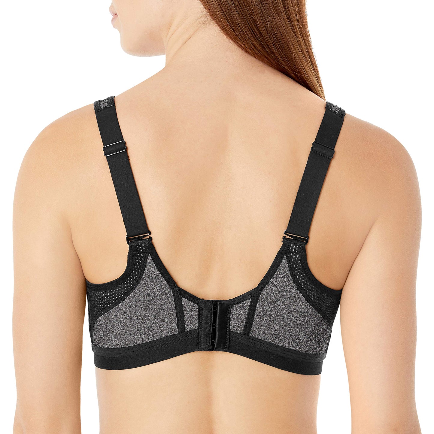 Wacoal Women's Sport Convertible Underwire Bra, Grey Heather, 38D