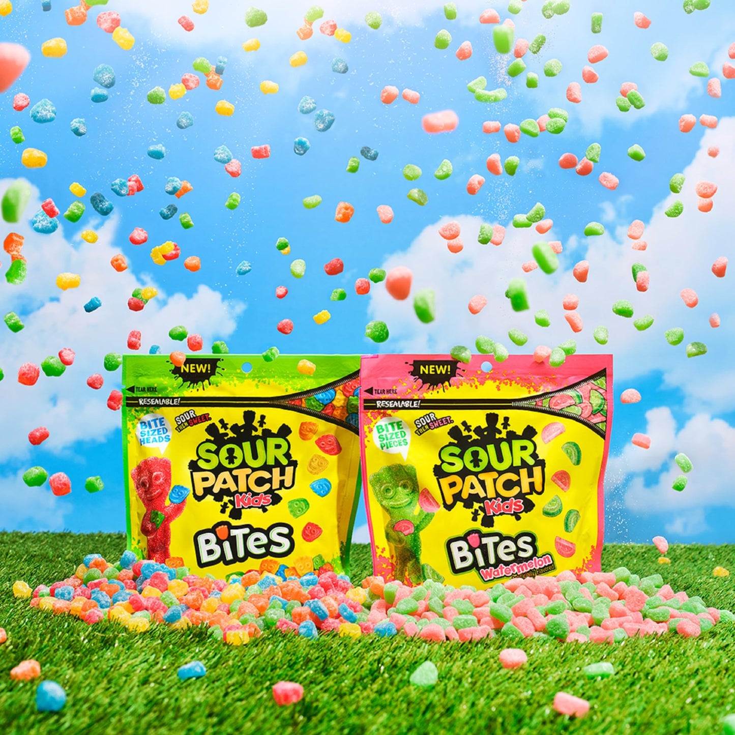 SOUR PATCH KIDS Bites Soft & Chewy Candy, 12 oz