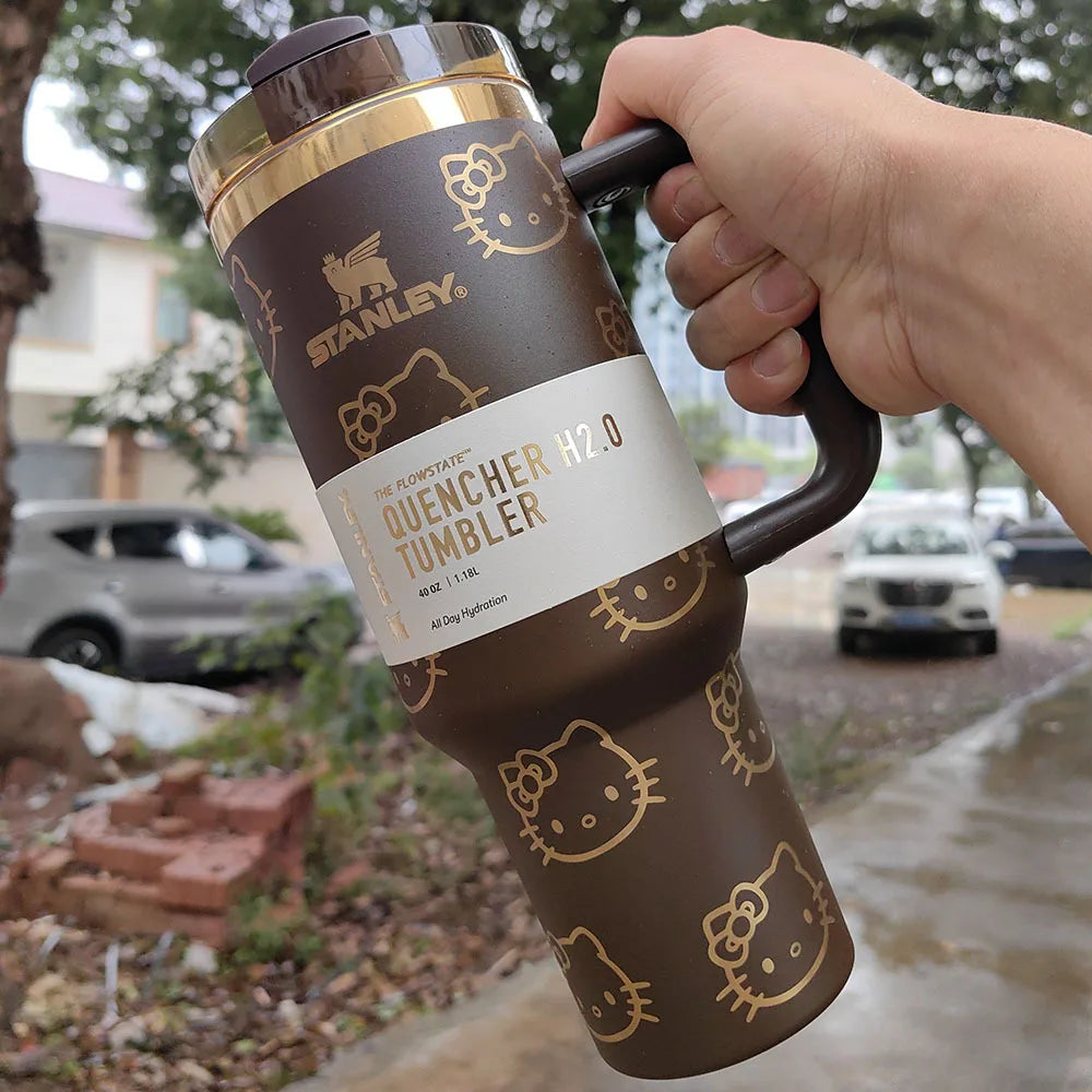 Valentine Day Stanley Quencher H2.0 Tumbler – 40 oz Travel Cup