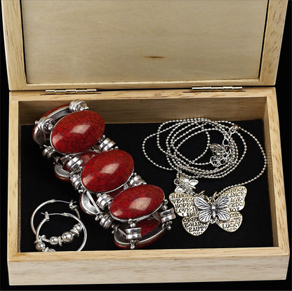 Wood Art Celtic Box - Handmade in USA - Unmatched Quality - Unique, No Two are the Same - Original Work of Wood Art. A Celtic Gift, Ring, Trinket or Wood Jewelry Box (#4852 Celtic Knot 4x5x1.5)