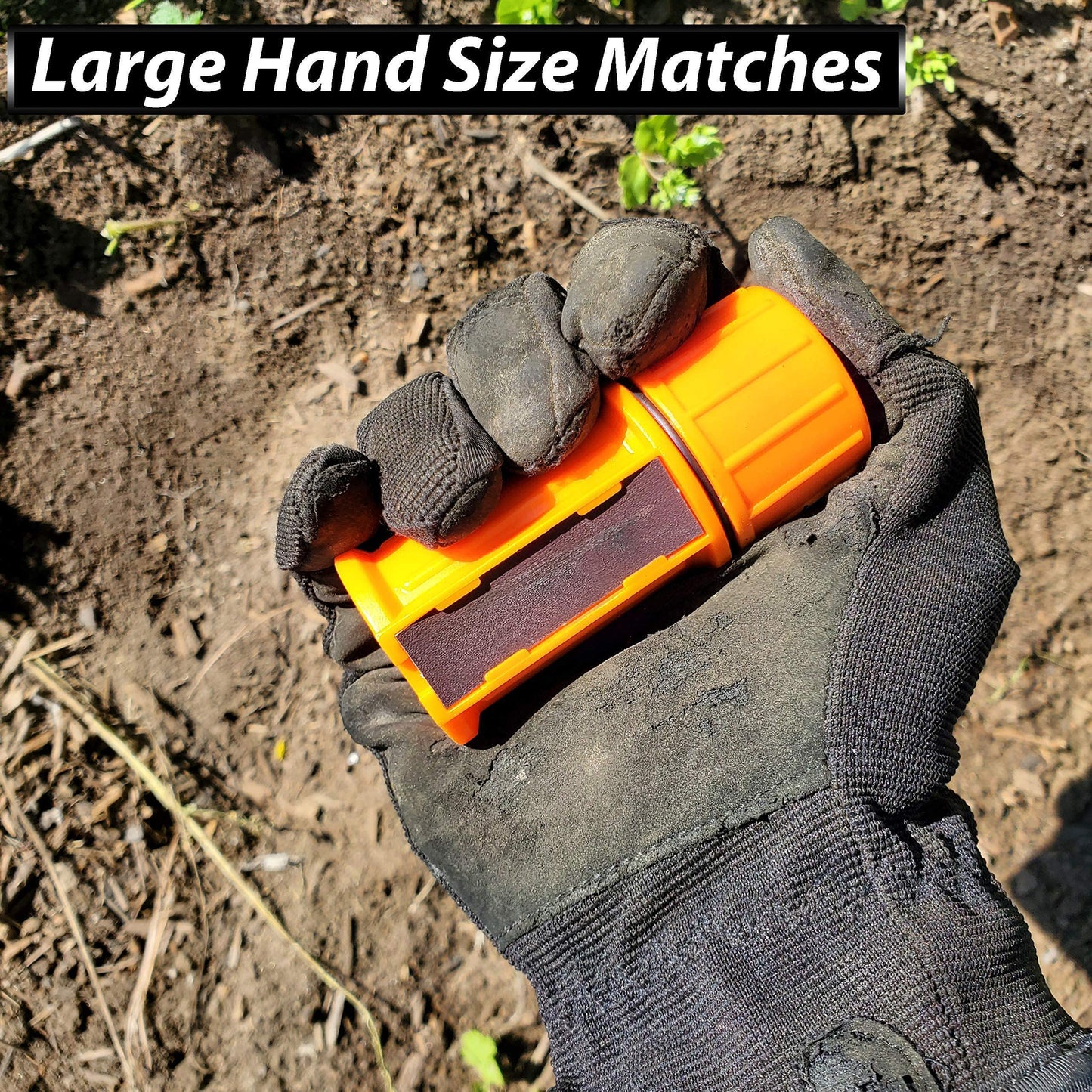 Stormproof Waterproof Matches, Weatherproof Submersible Match for Camping Hiking, a Must for Survival Kit- Windproof Match with Watertight Case -Emergency Fire Starter