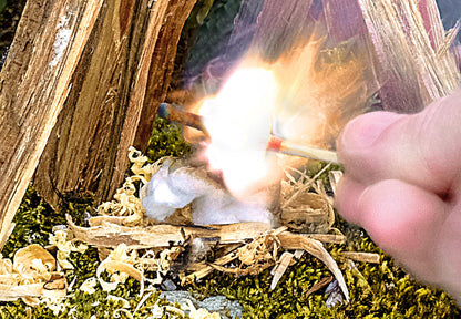 UCO Stormproof Match Kit with Waterproof Case, 25 Stormproof Matches and 3 Strikers - Orange