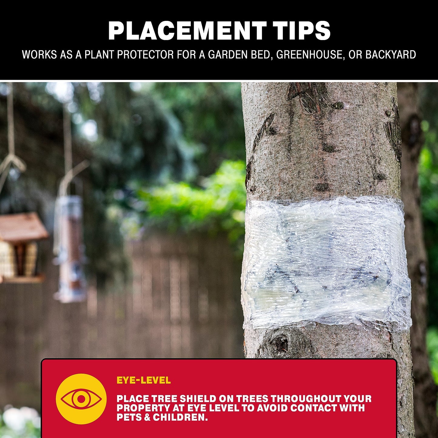 Catchmaster Insect Barrier Kit for Trees -Outdoor Insect Glue Traps for Ornamental Plants, Shrubs & Trees - DIY Beetles, Lanternflies, Cankerworms, Gypsy Moth & Ant Traps - Includes Spreader